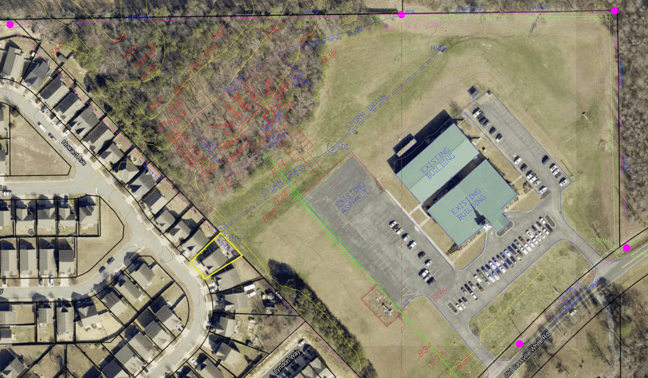 Rendering of the planned Tiny Homes community